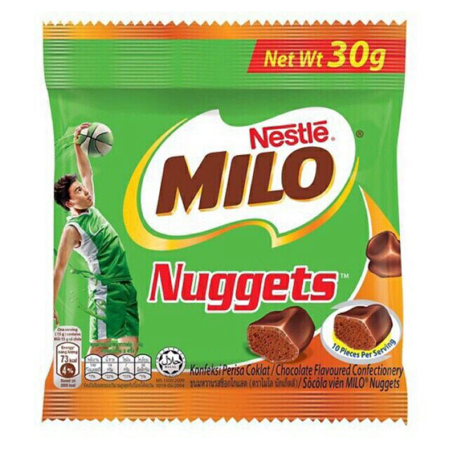 Socola milo viên,milo nuggets,nesle 25g