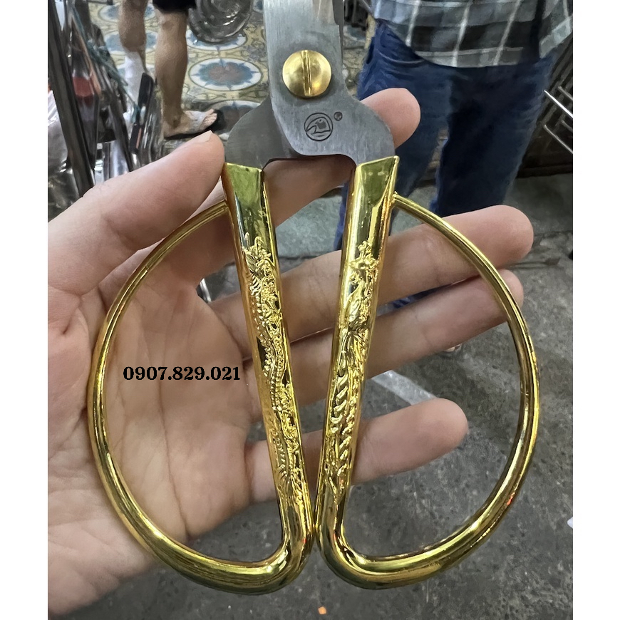 Kéo inox đủ loại, kéo rồng phụng vàng siêu bền, bén