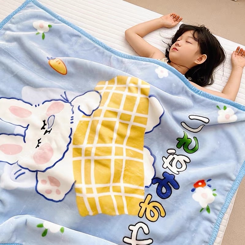 Chăn lông tuyết nhung 2 lớp siêu dày 1.2kg cao cấp cho bé trai bé gái, chăn siêu tuyết cho bé 2023