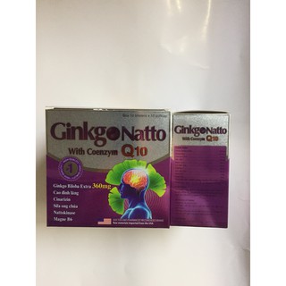 GINKGO NATTO GIÚP TĂNG CƯỜNG LƯU THÔNG MÁU