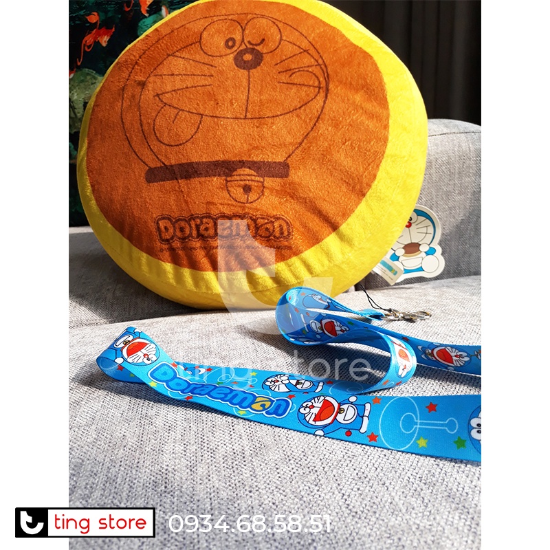 Dây Móc Treo Điện Thoại Hình Doraemon Dễ Thương Dài 45cm - Dây Đeo Điện Thoại / Đeo Thẻ Hình Doremon