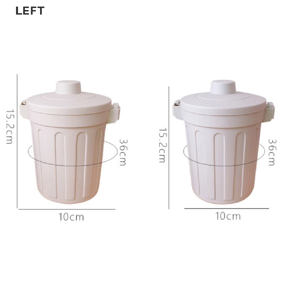 Le Ins Desktop Small Trash Bin Waste Bin Bedroom Home Cute Trash Can