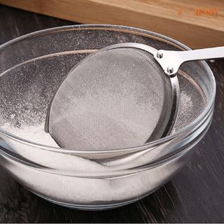 Ray lọc thức ăn inox cán gỗ