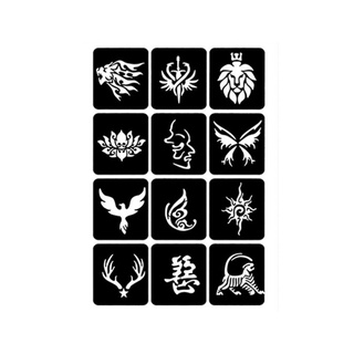 Sách xăm  mẫu 358 hình  dán tatoo mini tiện dụng trong phun xăm thẩm mỹ