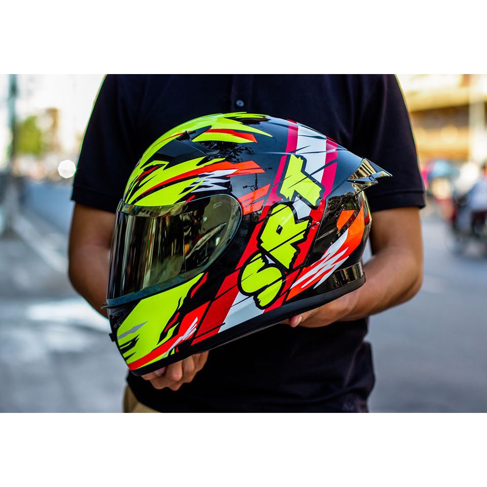 Bán buôn - Mũ bảo hiểm YOHE Full.Face 978 Plus bản nâng cấp đuôi gió, nón bảo hiểm Motor, xe máy