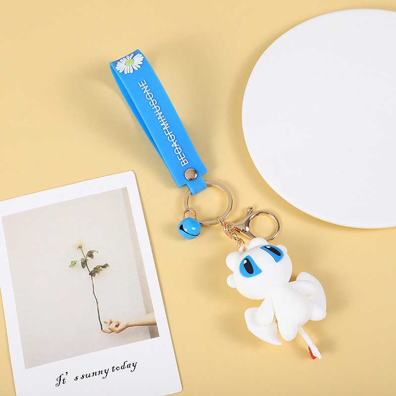 Móc Chìa Khóa Hình Rồng Bay Mềm Sáng Tạo Dễ Thương