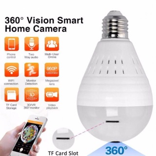 Bóng đèn led kết hợp camera 3D quan sát
