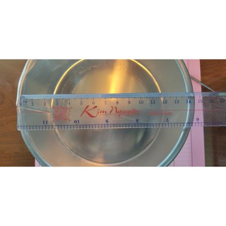 KHUÔN TRÒN GIA CÔNG ĐẾ LIỀN VIỆT NAM 14CM x  7.5 CM