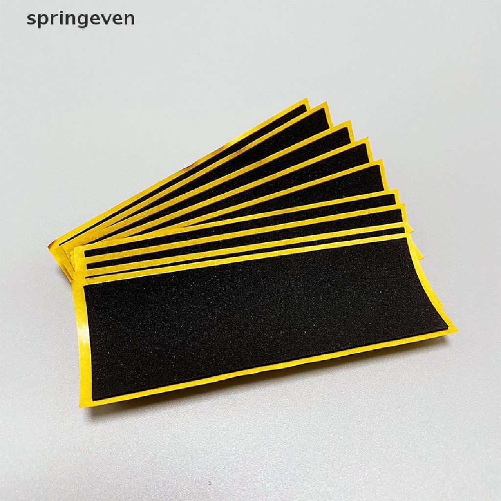 Set 10 miếng dán ván trượt ngón tay xốp màu đen chưa cắt sẵn tiện lợi