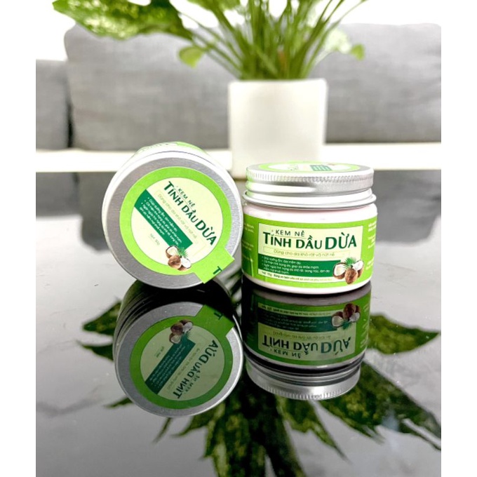Kem nẻ - tinh dầu dừa, dùng cho da khô rát và nứt nẻ