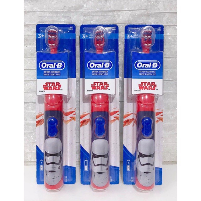 [CÓ SẴN] Bàn chải tự động Oral-B cho bé trai trên 3 tuổi hàng Mỹ