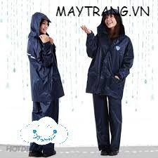 ÁO MƯA BỘ - VẢI DÙ - 2XL