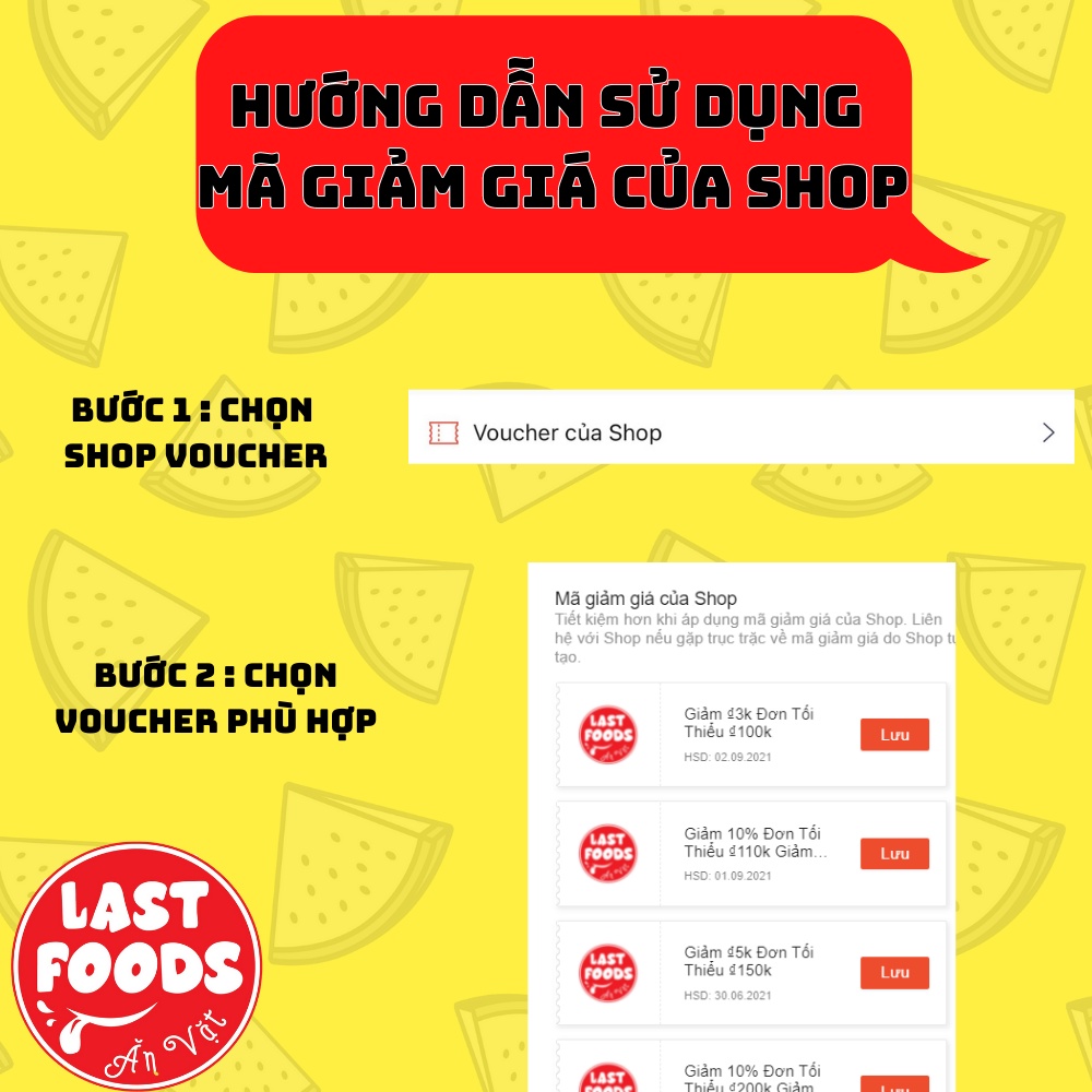 Kẹo chip chip nhiều vị 400g hũ pet tiện lợi, ăn vặt LASTFOOD Hà nội với các món ăn vặt hương vị vùng miền ngon giá tốt