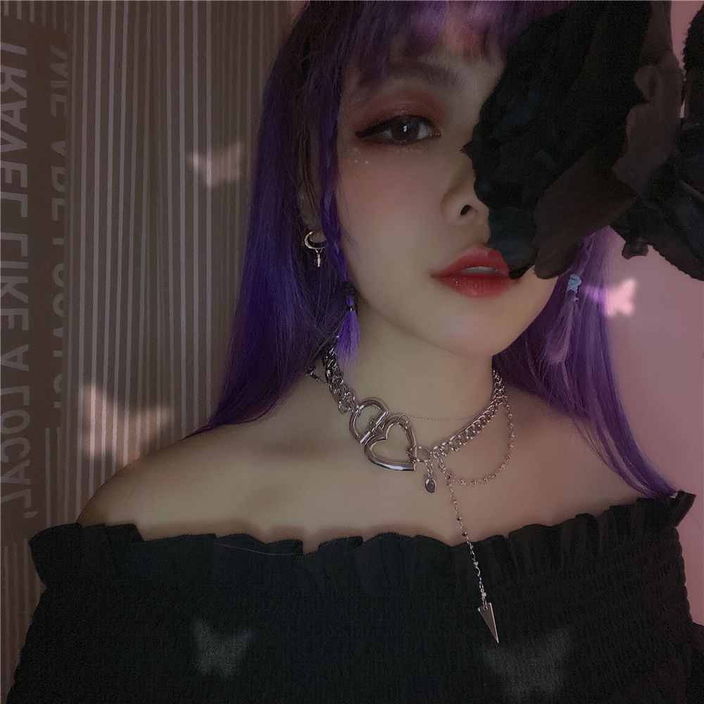 Vòng Cổ Dây Xích Mặt Trái Tim Thiết Kế Mã 22219