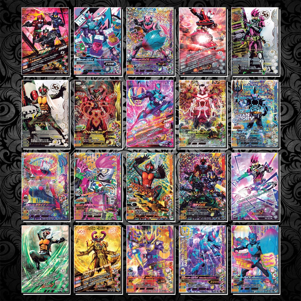Thẻ Bài (Card) Kamen Rider - Ganbarizing - RM1