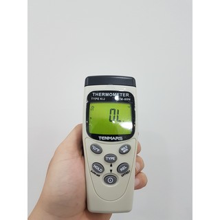 Máy đo nhiệt độ kiểu k tenmars tm-80n