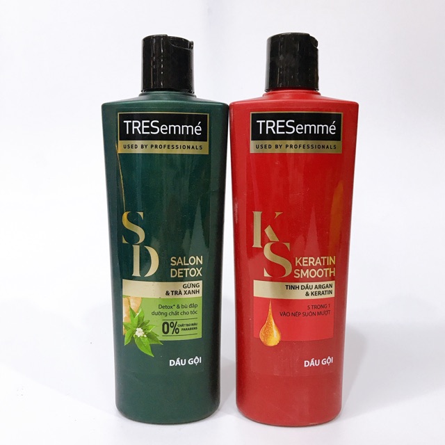 DẦU GỘI TRESEMME SALON DETOX - KERATIN SMOOTH 340G