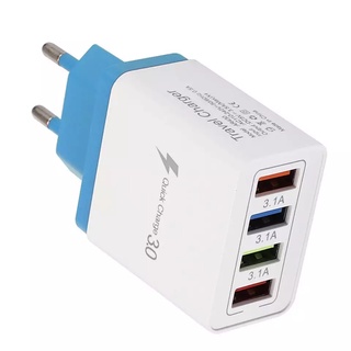 Củ Sạc Đa Năng QC 3.0 Với 4 Cổng USB