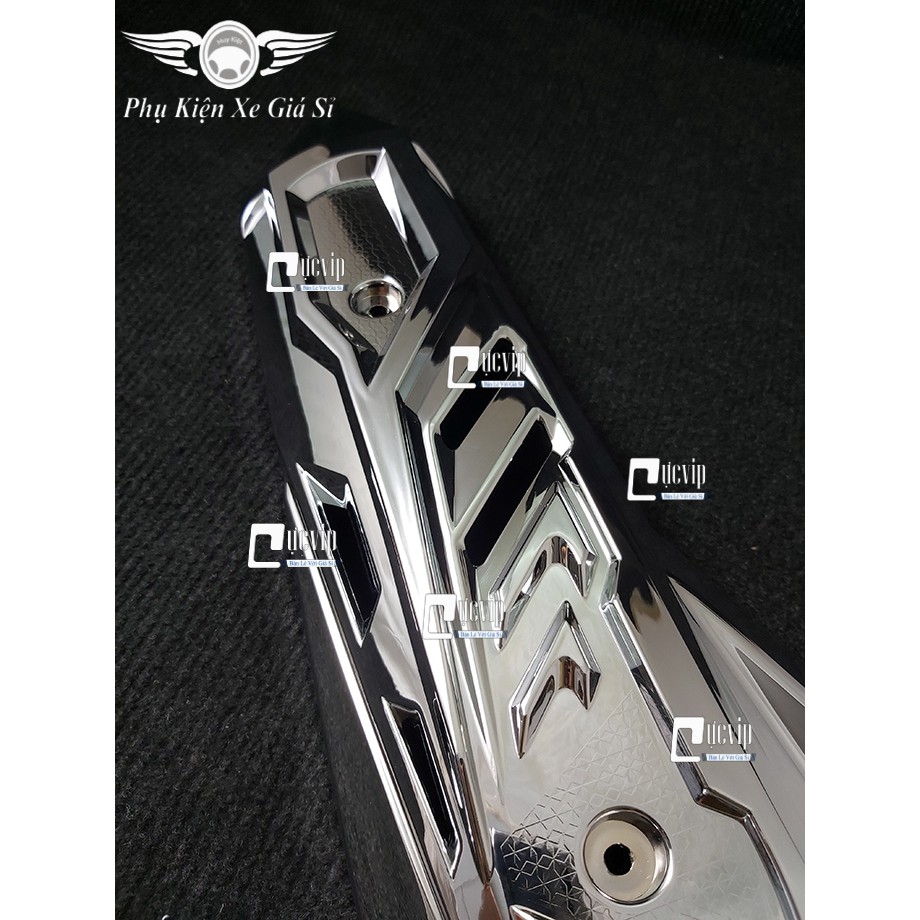 Ốp Pô Xe AirBlade 2021 (2013 - 2021), Vario 2015 - 2017 Xi Mạ Crom MS2469
