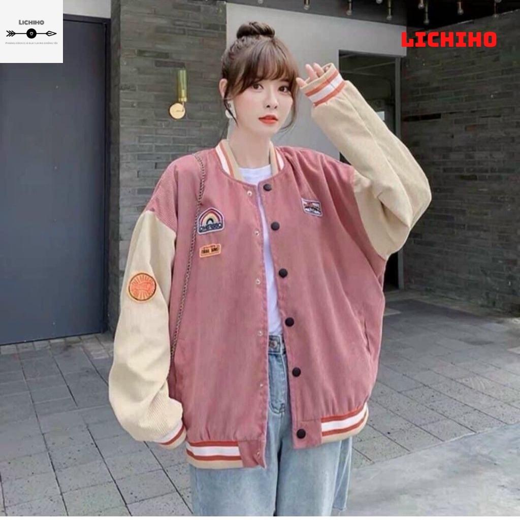 Áo khoác bomber unisex form rộng DEEP END AKNT07 LICHIHO ullzang street style nam nữ chất lượng rẻ đẹp