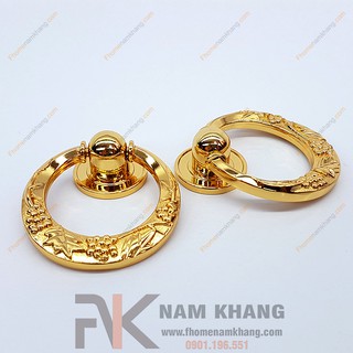 Núm tay nắm tủ mạ vàng NK068