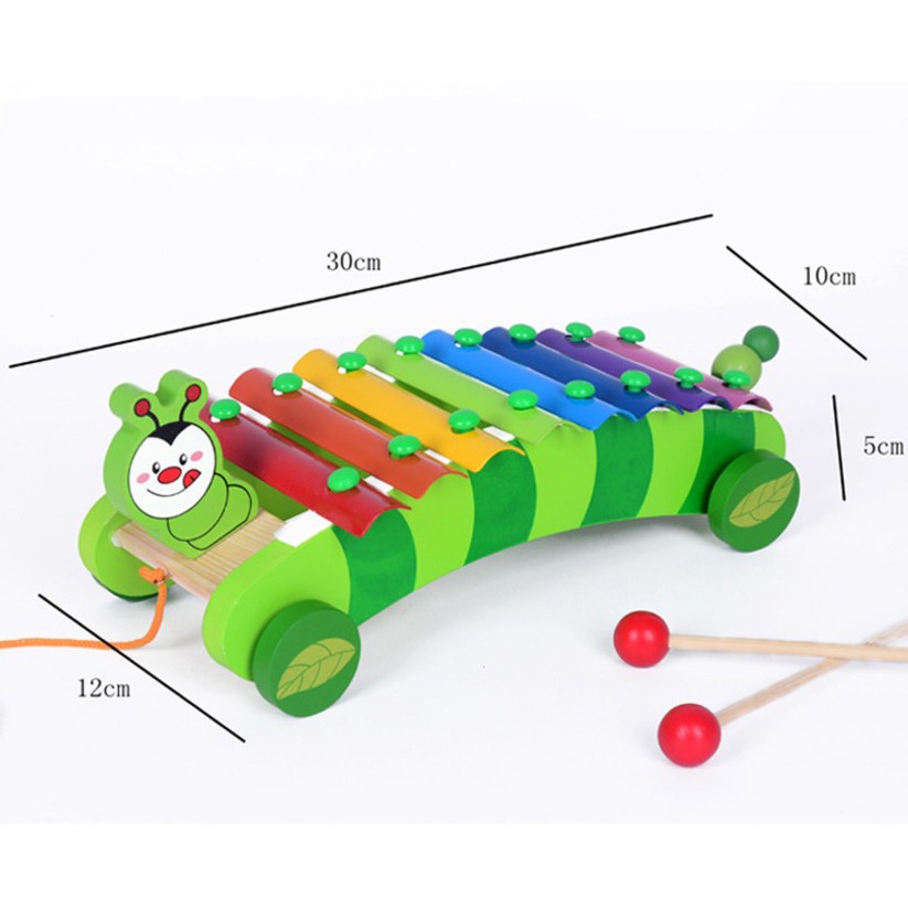Đàn gõ 8 thanh bằng gỗ - Đồ chơi âm nhạc, Nhạc cụ, đồ chơi gỗ, đồ chơi thông minh