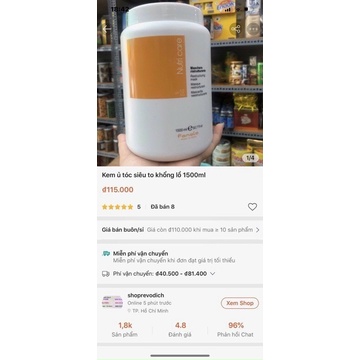 Kem ủ tóc Nutri Care Fanola 1500ML