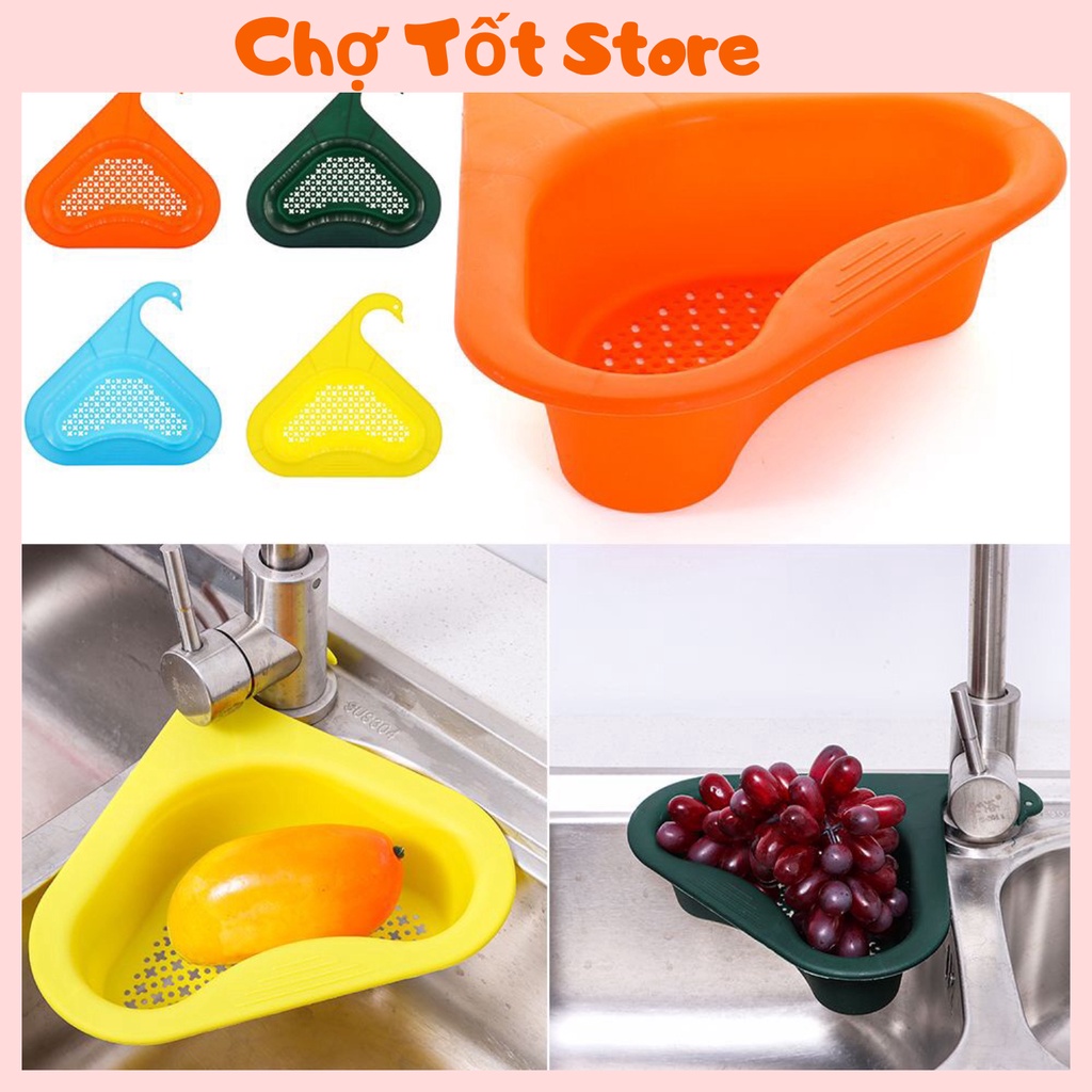 Rổ Nhựa Gắn Bồn Rửa Bát Hình Thiên Nga, Khay Lọc Rác Rồn Rửa Tiện Lợi 88302 Chợ Tốt Store