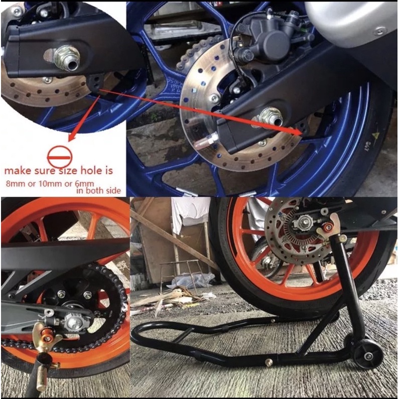 Gù nâng , ốc nâng PKL nhập ngoại, pat nâng ốc gấp cho yamaha tfx,cb150, cbr150 ,cbr250, cb300