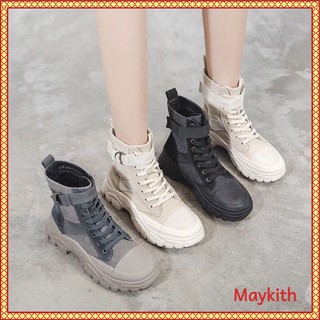 Boots chiến binh cổ lửng siêu chất QC2109