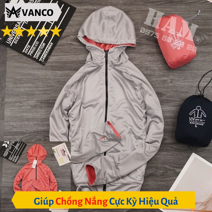 Áo Chống Nắng 2 Lớp Nam, Nữ Mặc Cả 2 Mặt, Siêu Chống Nắng | BigBuy360 - bigbuy360.vn