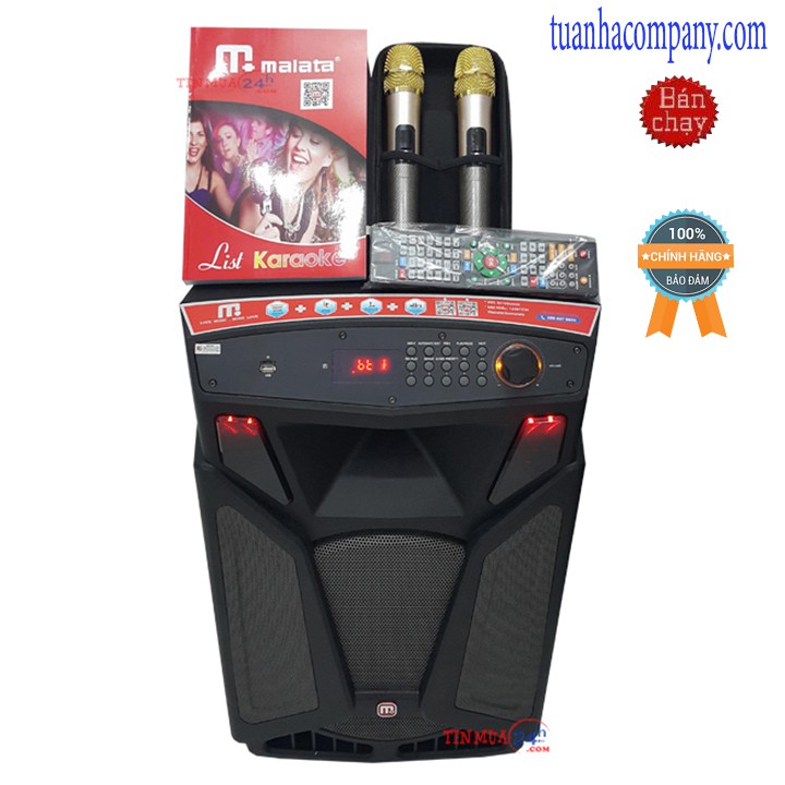 Loa kéo di động tích hợp karaoke 5 số phát wifi với hơn 20.000 bài hát kết nối được với màn hình bảo hành 12 tháng