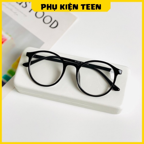 Kính giả cận mắt tròn TATA gọng ngố học sinh thời trang nam nữ giá rẻ
