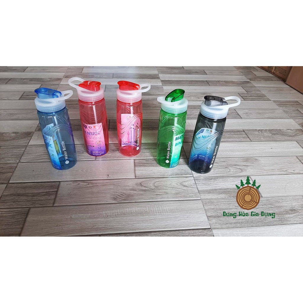 Bình Nước Thể Thao 750ml Chai Nước Tập Gym
