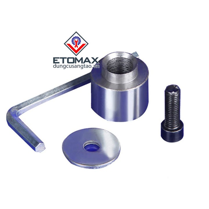 Đế định tâm mũi khoan tiện hạt chuỗi các cỡ