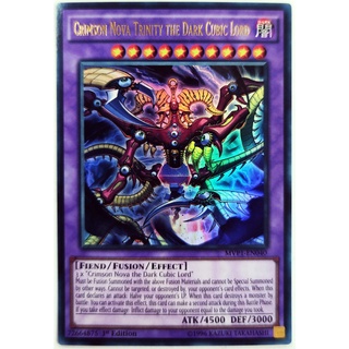 [Thẻ Yugioh] Crimson Nova Trinity the Dark Cubic Lord |EN| Ultra Rare