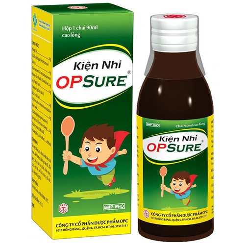 KIỆN NHI OPSURE-SIRO CẢI THIỆN CHO TRẺ BIẾNG ĂN