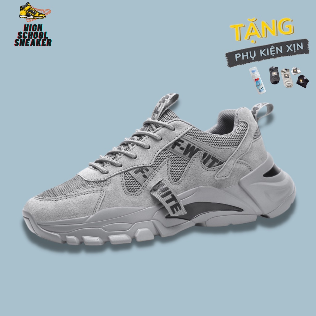 Năng Động Cá Tính, Giày Nam Sneaker Hoạ Tiết Hot Nhất Giá rẻ mã TE