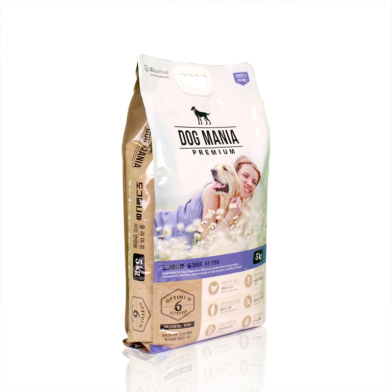 &lt;bao lớn 5kg&gt; Thức ăn hạt cho chó DOG MANIA PREMIUM 5KG (MỌI LỨA TUỔI)  ( thức ăn khô,thức ăn hạt, cám chó)