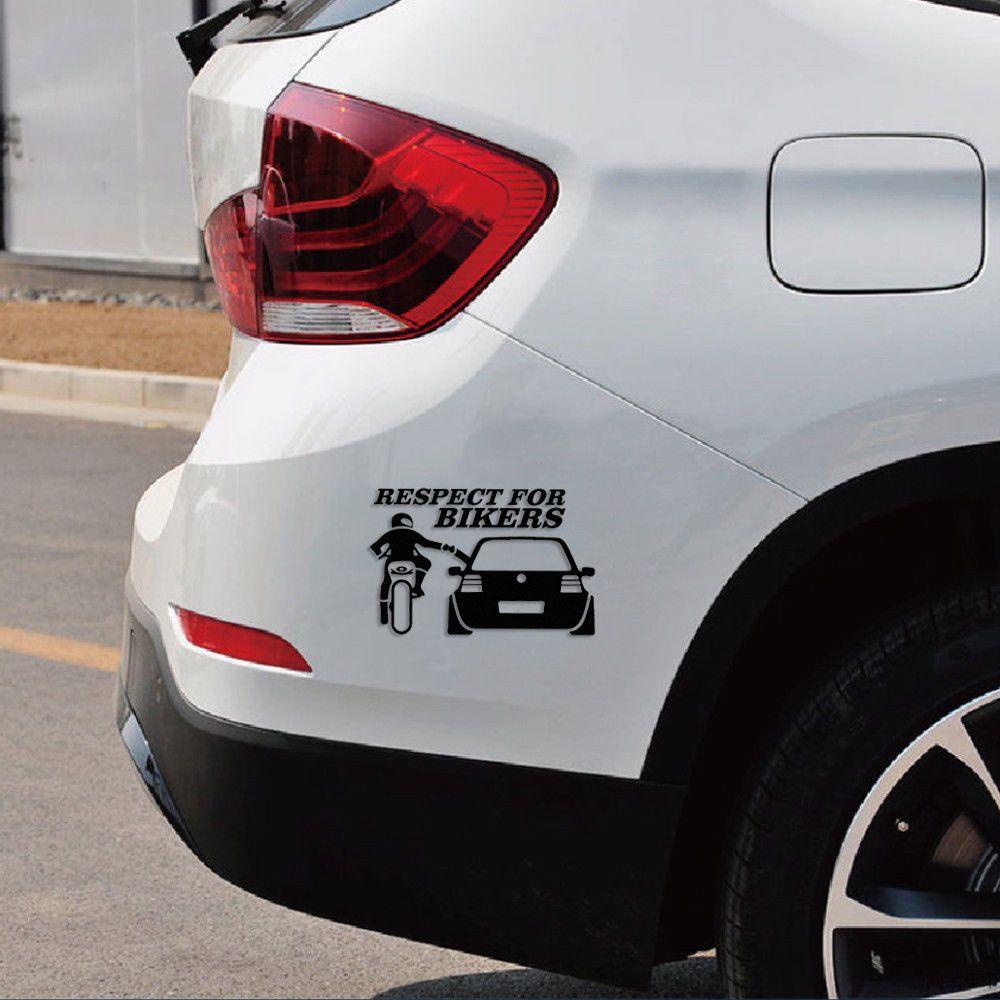 Decal DáN Trang Trí 20 * 13cm HọA TiếT Vui NhộN Cho Xe Hơi / Xe MáY