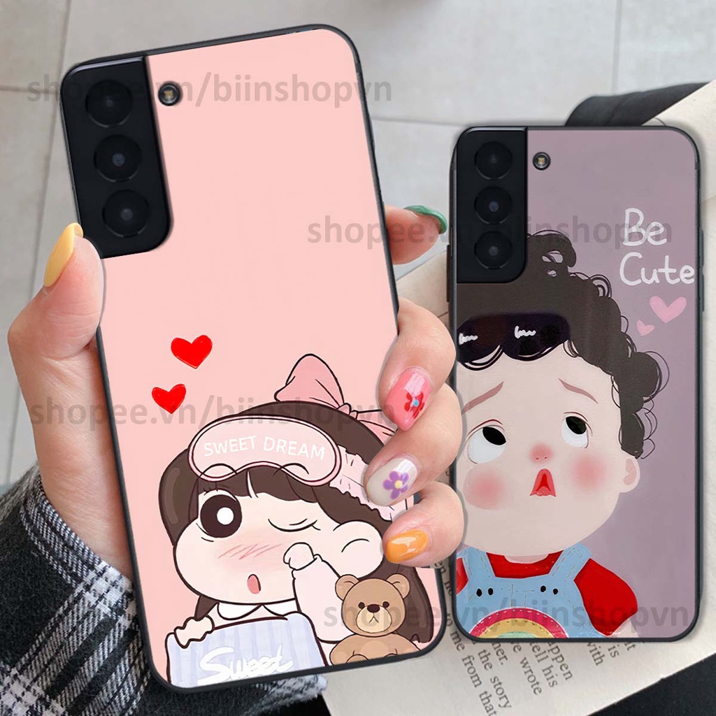 Ốp Samsung S21 / S21 FE / S21 Plus / S21+ in hình baby siêu dễ thương, ngộ nghĩnh đáng yêu