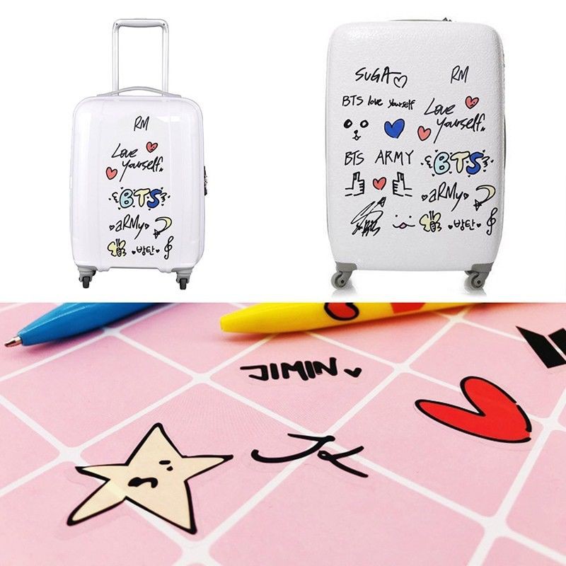 Sticker dán trang trí laptop/điện thoại phong cách BTS KPOP 20 * 30cm