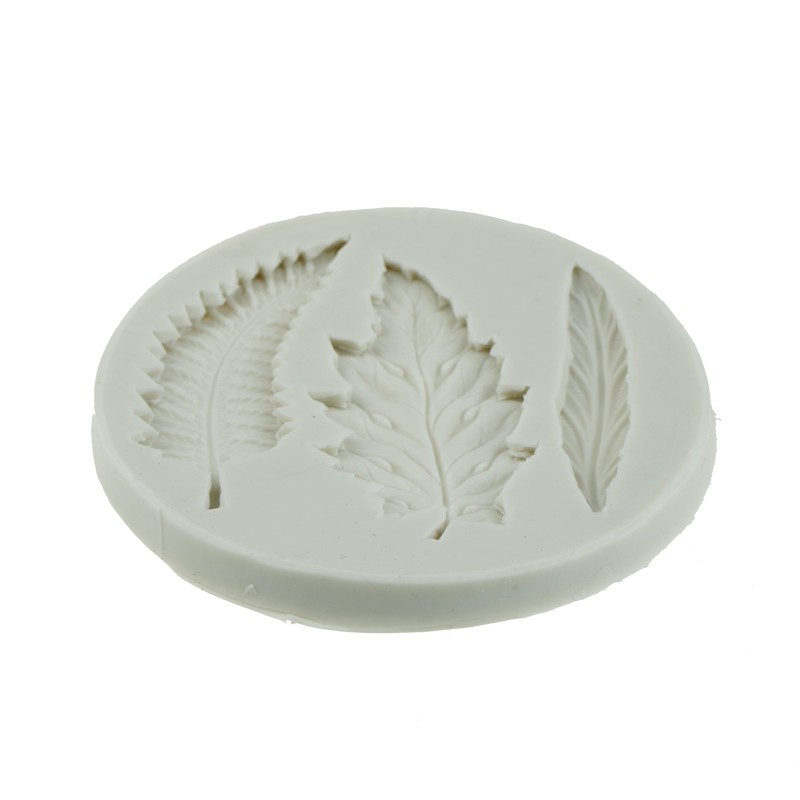 Khuôn Silicone Làm Bánh Hình Lá Cây Xinh Xắn