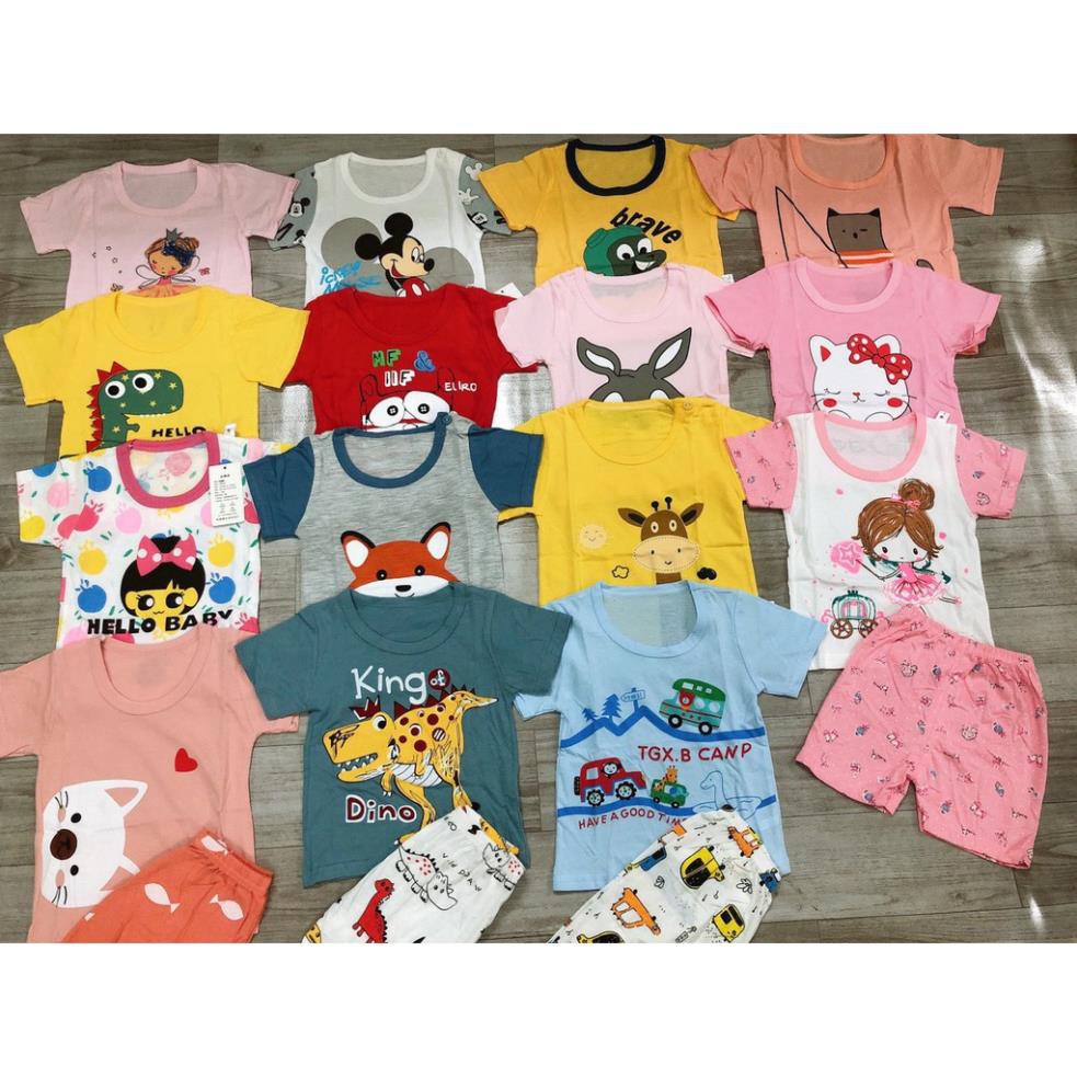 quần áo bé trai,bộ bé gái, set cotton mềm mịn thấm hút mồ hôi YAPPY KIDS