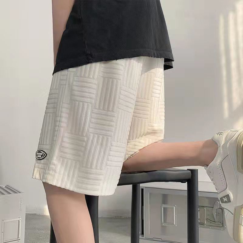 Quần Short Dáng Rộng In Nổi Họa Tiết Độc Đáo Thời Trang Mùa Hè 2022 Thời Trang Cho Nữ