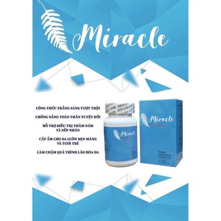 sản phẩm viên uống Mỉacle Nia 10 Pàu lá chòi