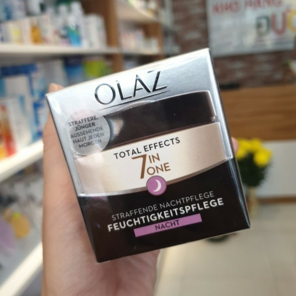 (COMBO) Bộ 3 Kem Dưỡng Da Chống Lão Hóa OLAZ Total Effects 7in1- Hàng Chuẩn Đức