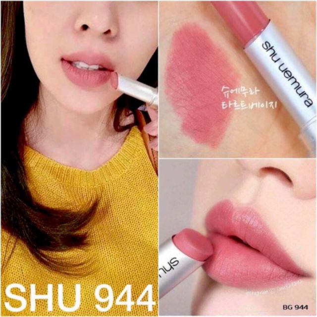 Son Shu  uemura màu 944 hồng san hô