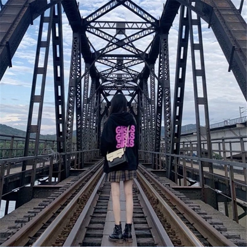 NRVP Áo Hoodie Dáng Rộng Thời Trang Hàn Quốc 2022 Dành Cho Nữ