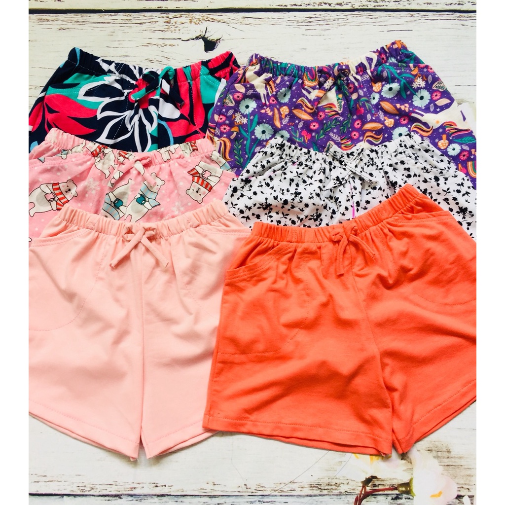 Combo 5 quần thun bé gái cotton co giãn 4 chiều, quần trẻ em, mặc nhà, mặc ngủ bé gái, cotton xuất dư mềm mịn thoáng mát